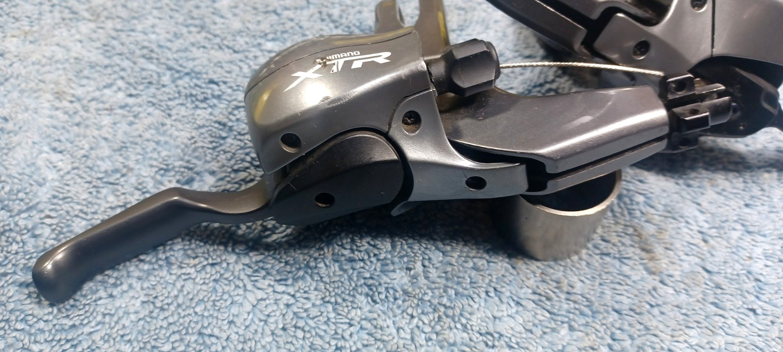 used, Shimano XTR ST-M960 Integrated 3×9, Bicycle trigger shifters/brake levers