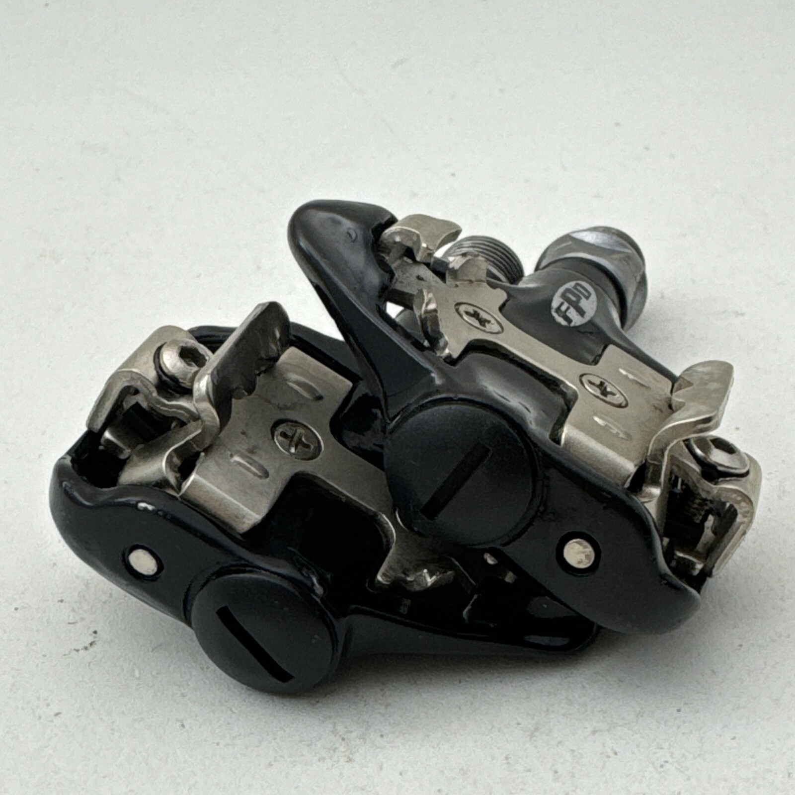 Vintage FPD Clipless Pedals Single Side 9/16 in Black Mountain Bike MTB A06