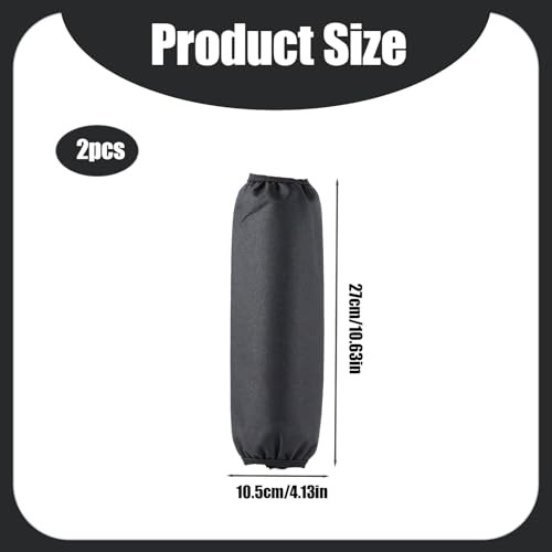 2 Pcs Universal 270mm Rear Shock Absorber Protection Cover,ATV Shock Covers
