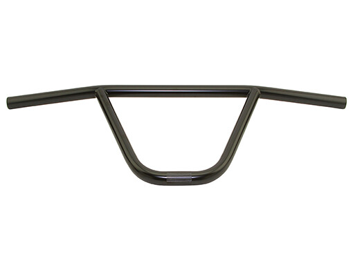 NEW! GENUINE VINTAGE BMX FREE STYLE BICYCLE C.W HANDLEBAR IN 22.2MM BLACK.