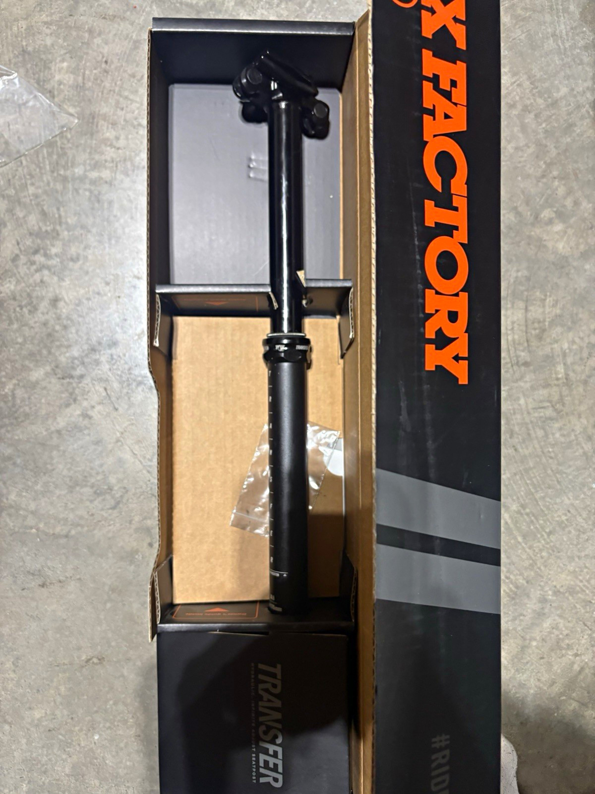 New Fox Factory Performance Elite Dropper Seatpost 30.9mm 175mm Travel Black