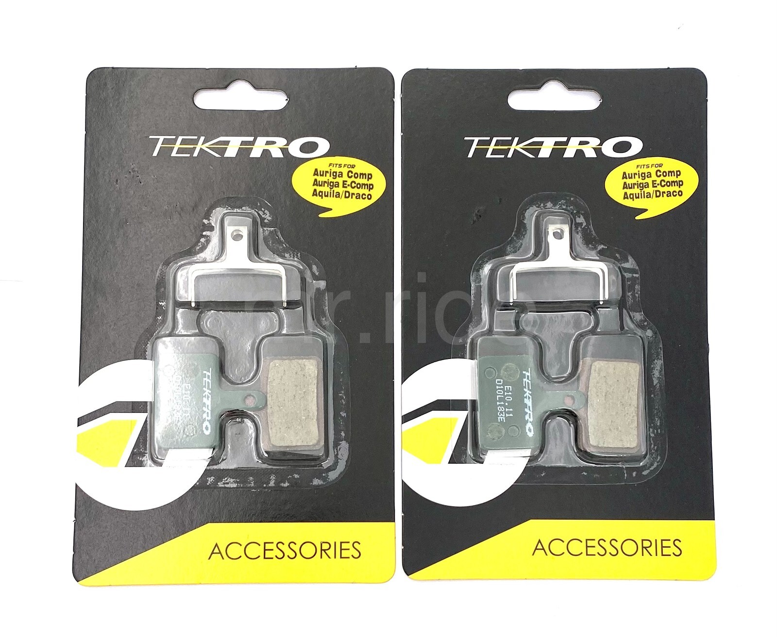 2Pair Tektro Bike E10.11 Disc Brake Pads w/ Spring OrionSL/Orion/Volans/Auriga