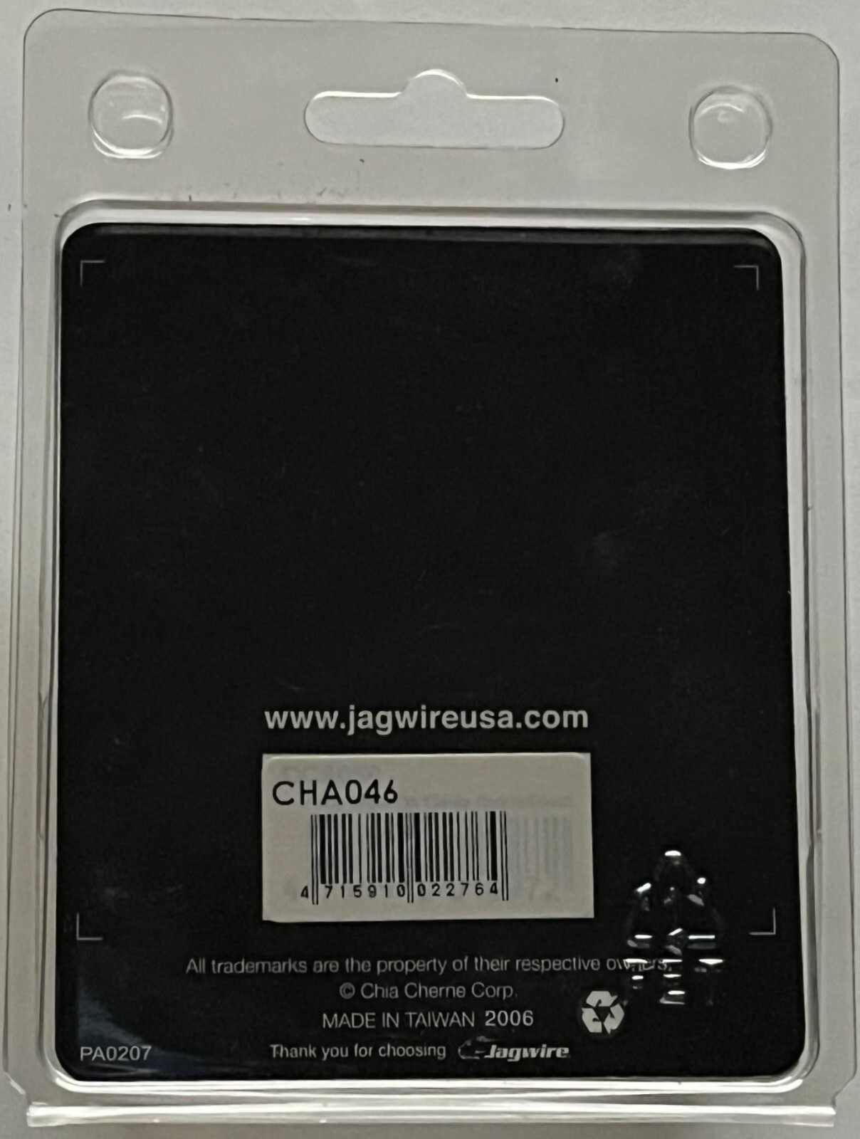 Jagwire Cable Rotating «S» Hook Cable Housing Connector, Black 3 pcs. # CHA046