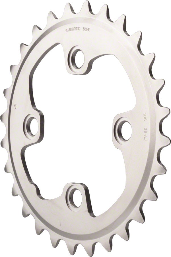 XT M785 10-Speed – Shimano XT M785 28t 64mm 10-Speed AJ-type Inner Chainring –