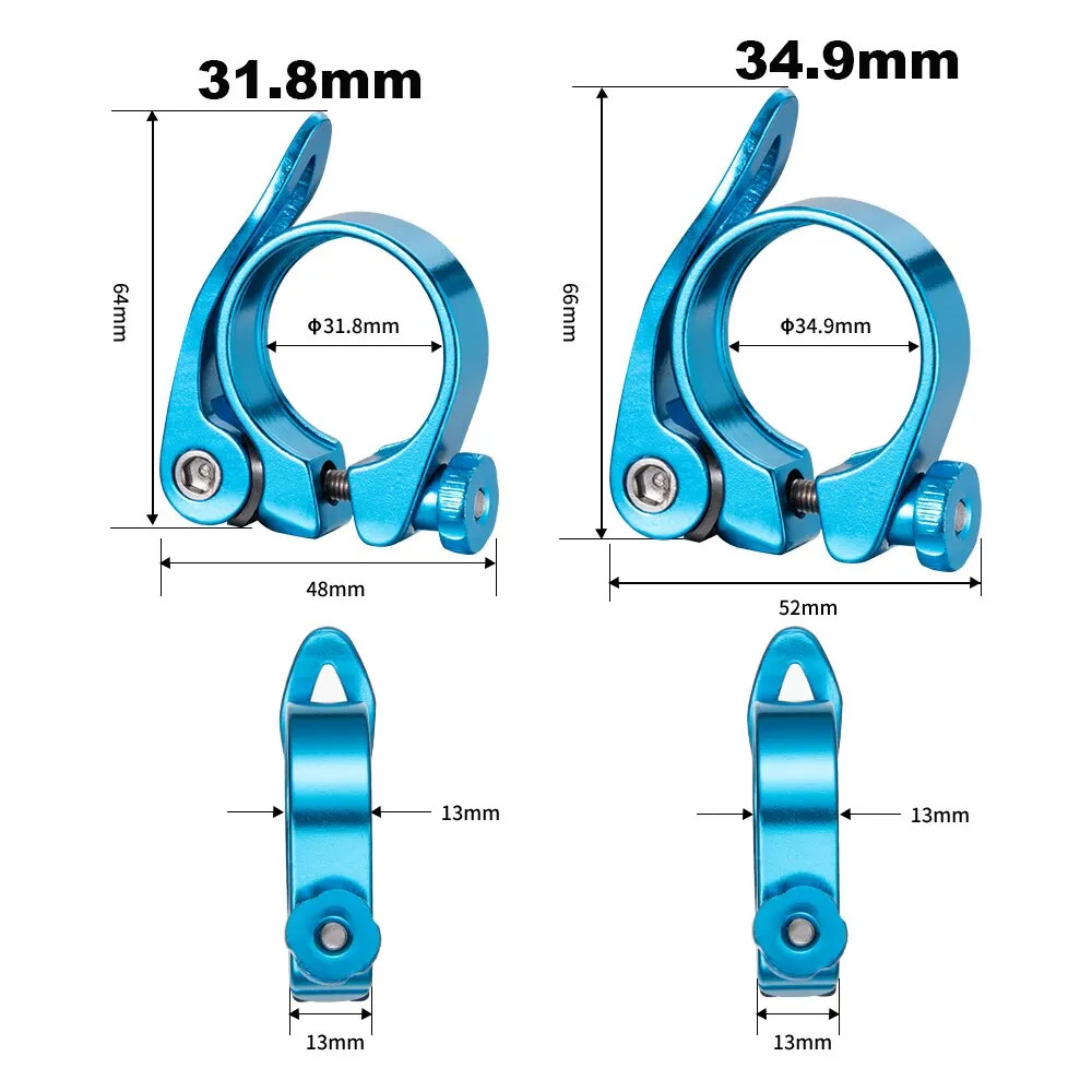 MTB Bike Seatpost Clamp Quick Releas Ultralight Aluminium Alloy Bicycle Seat Pos