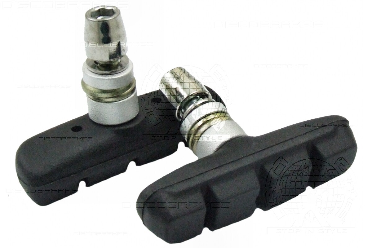 V Brake Pads Suitable For Shimano SRAM Avid Tektro Diacomp, Length: 55mm, Bike