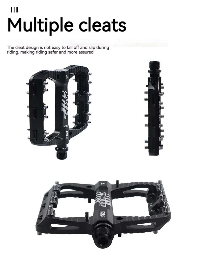 MTB Road Bike Platform Pedals DU Sealed Bearing Anti-slip Pedal Accessories