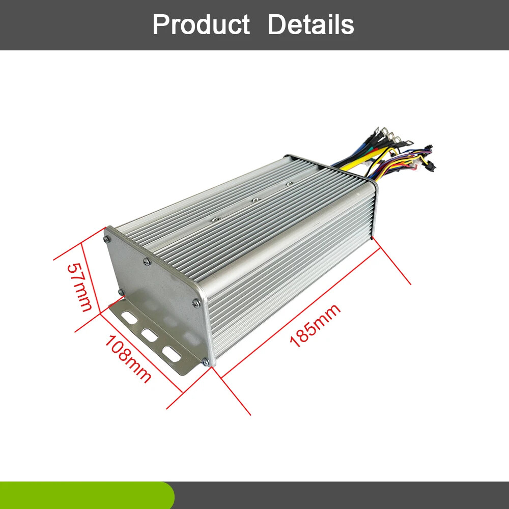 60A Dual Mode Controller with Light Lock Plug for 1000/1500/2000/3000W Motor