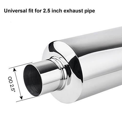 2.5» Inlet 4» Outlet Exhaust Muffler Tip 2.5» inlet 4» outlet Non burnt