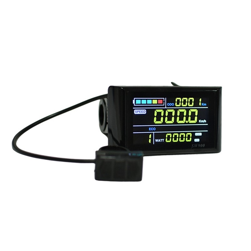 EBike SW900 LCD Display Meter Electric Bicycle display 24V 36V 48V 60V 5pin Plug