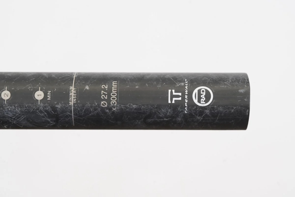 *Damaged* 27.2mm Easton EC90 Carbon 0 Setback Road Seatpost EC 90