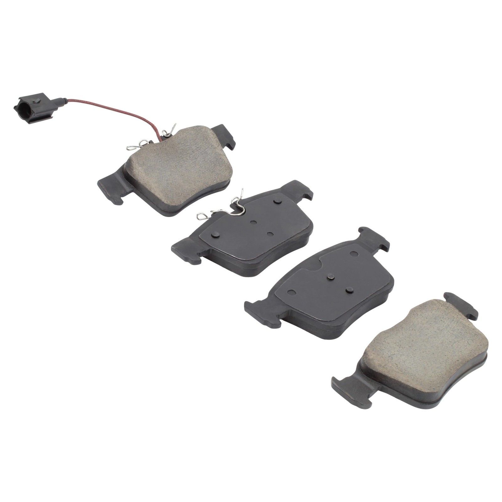 Quality-Built Rear Ceramic Brake Pads Black Series 1003-1989Ac Compatible