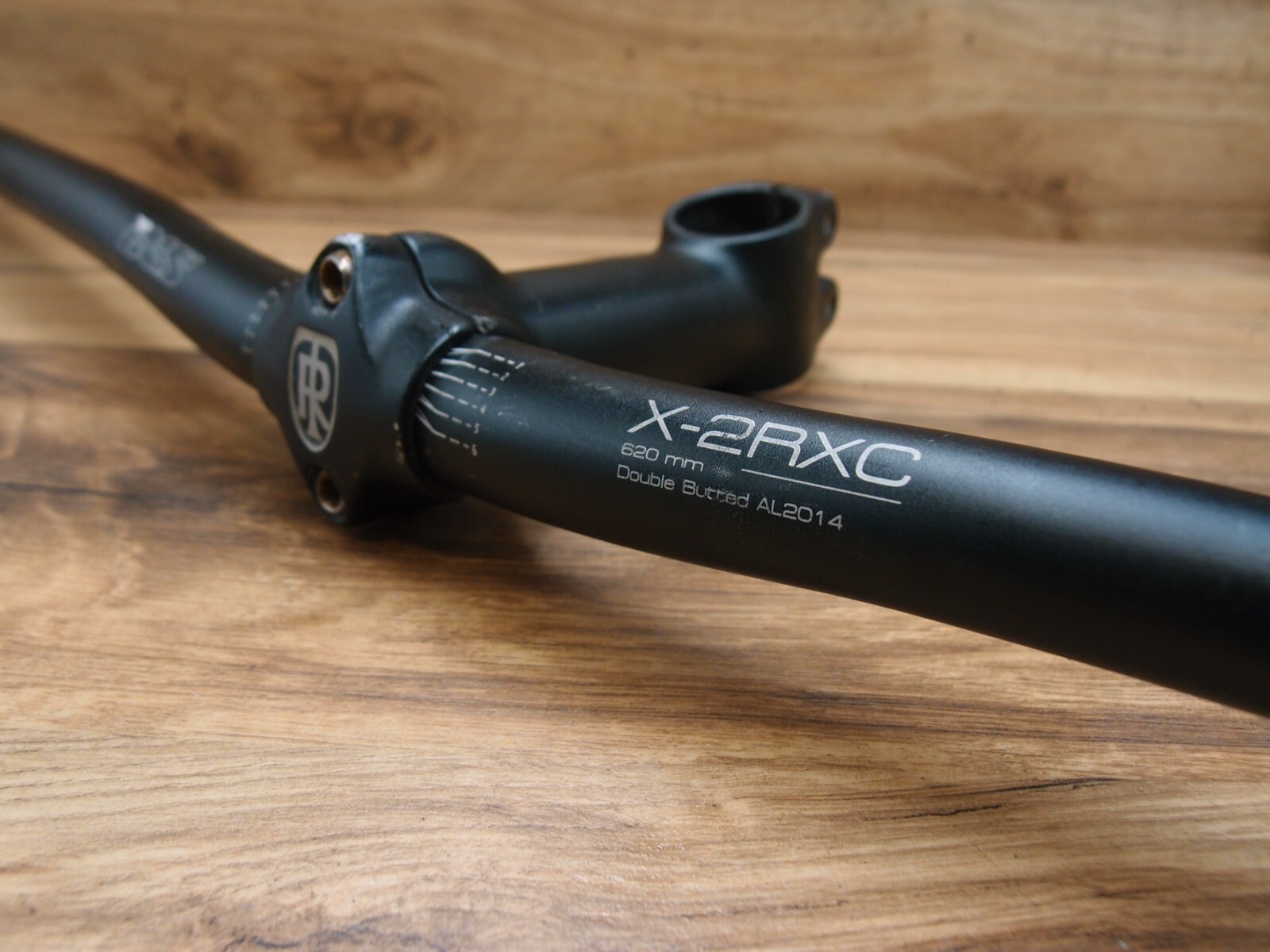 flat handlebar ixs X-2RXC double butted + ahead stem Ritchey 1 1/8 in