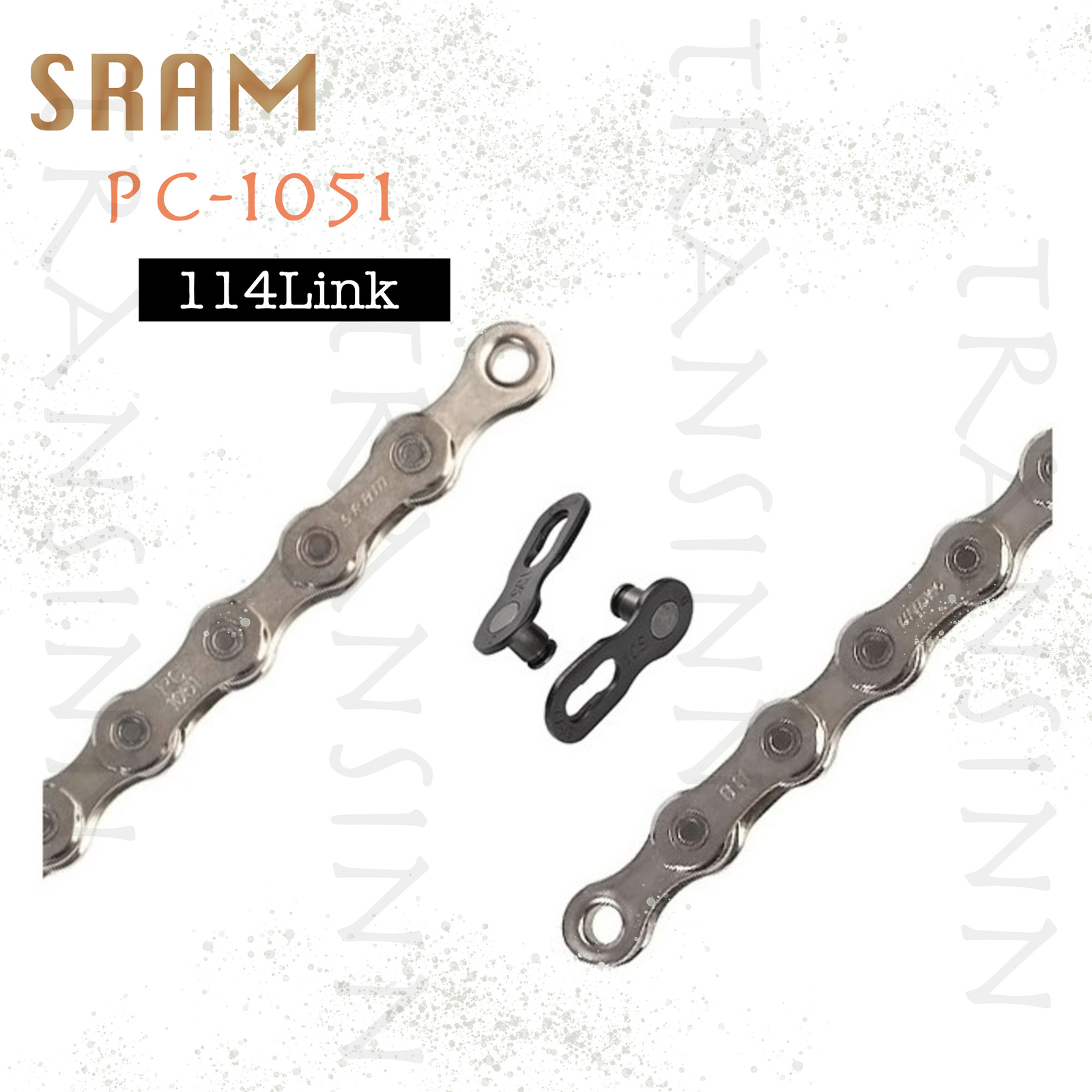 NEW SRAM PC-1051 Chains w/PowerLock 10Speed 114Link