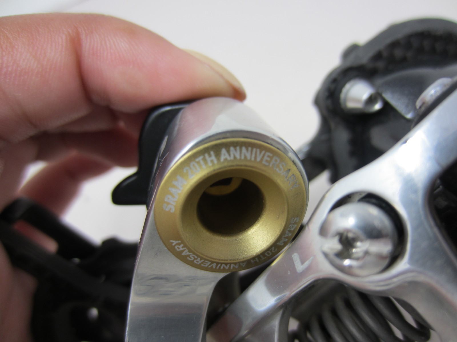 Rare SRAM X.0 20th Anniversary Gold Edition 9 Speed Rear Cycling Derailleur