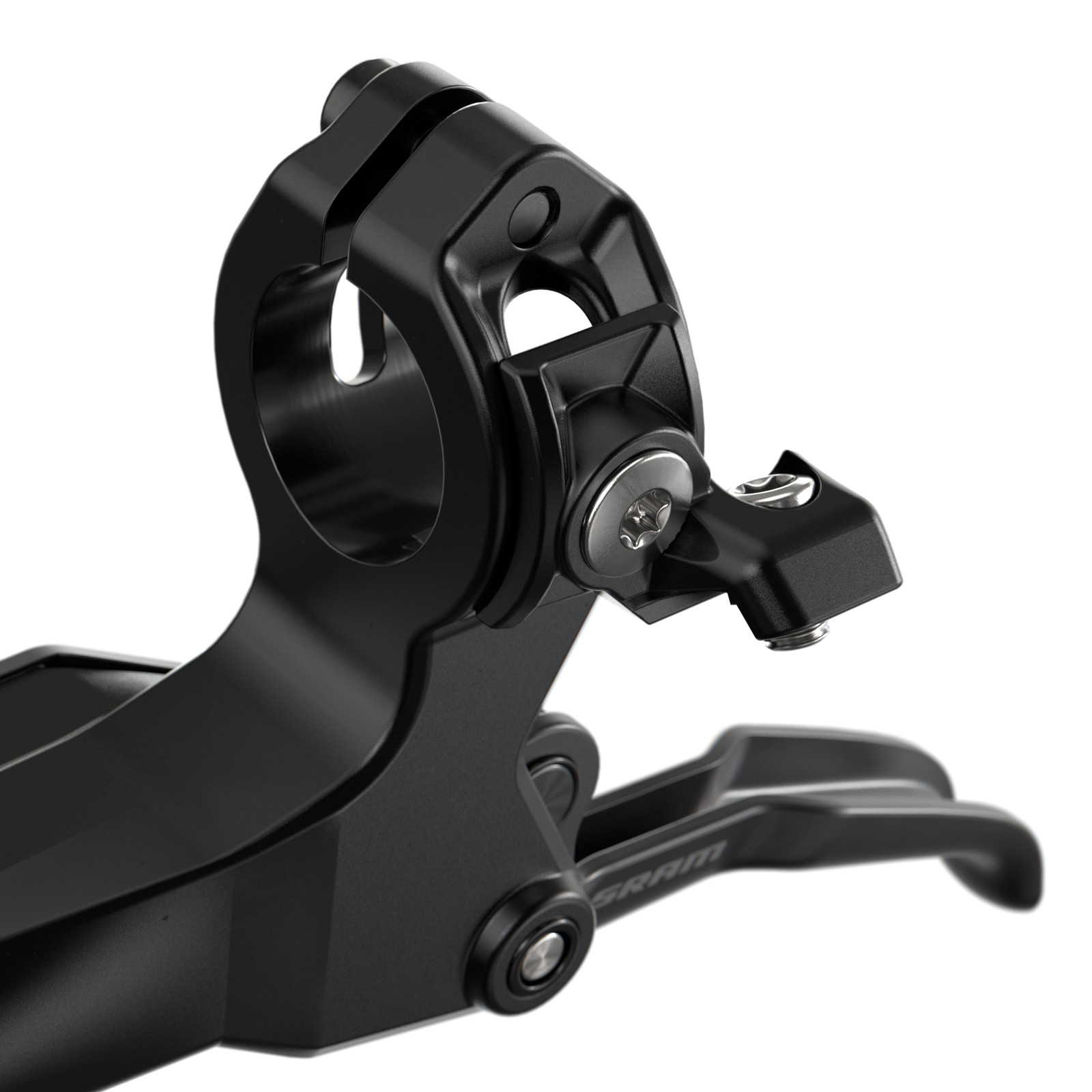 SRAM DB6 Hydraulic Disc Brake & Lever – 4-Piston Aluminum, 2000mm Hose, Post