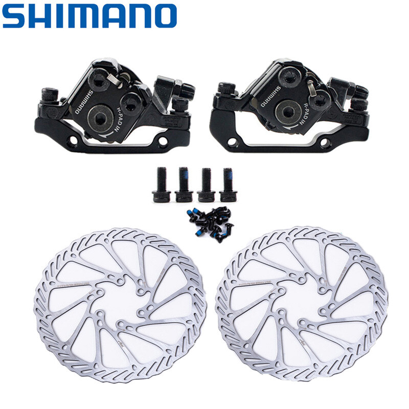 Shimano Tourney TX805 Disc Brake Caliper w Resin Pads Front Rear Upgrade BR M375