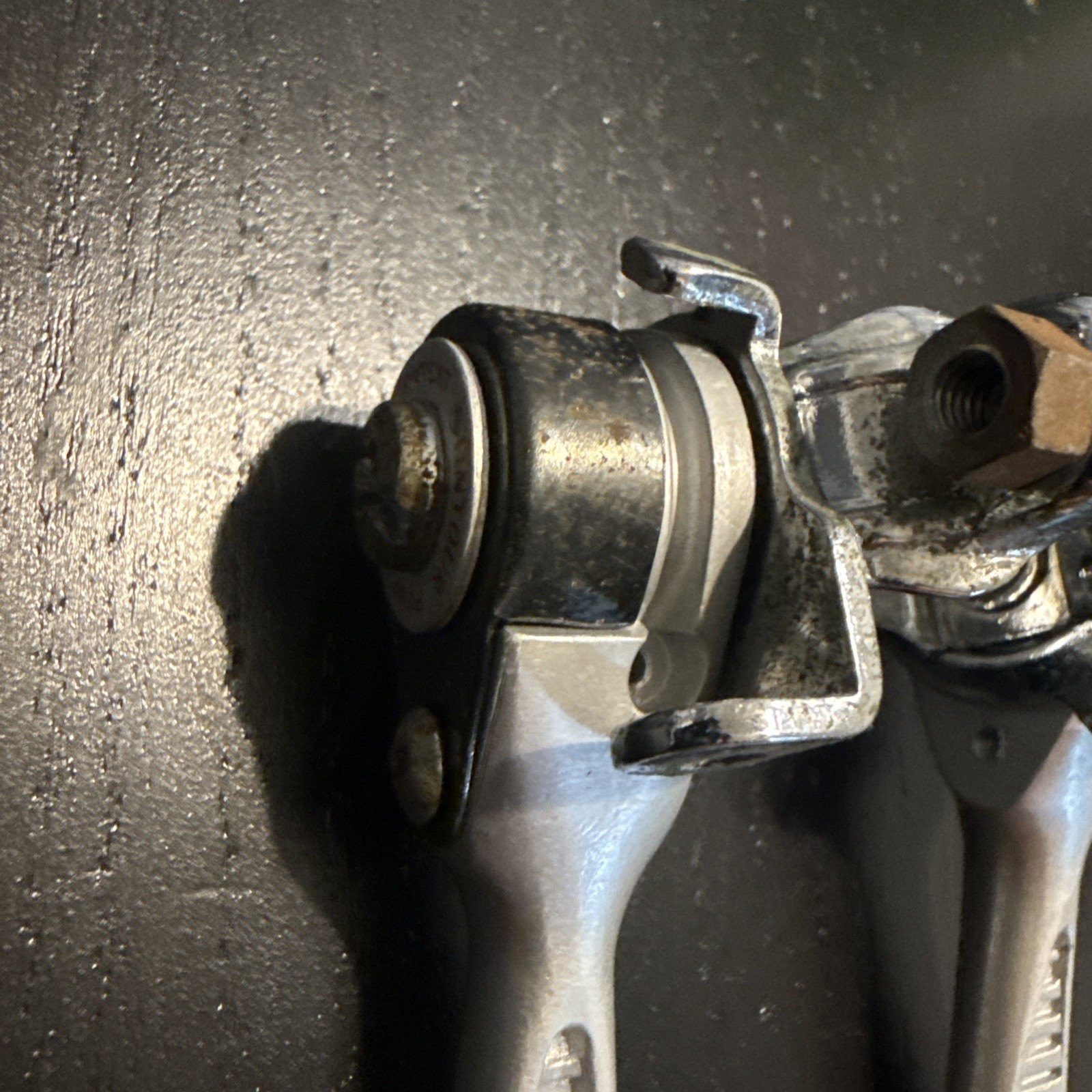 Vintage 70s Suntour Power Shifter Levers Friction Ratchet DownTube 28.6 mm