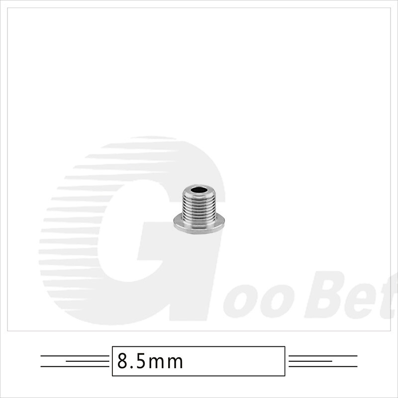 Titanium Crankset Chainring Bolts Nuts 3.5mm 5mm 6.5mm 8.5mm 9.5mm MTB Road Bike