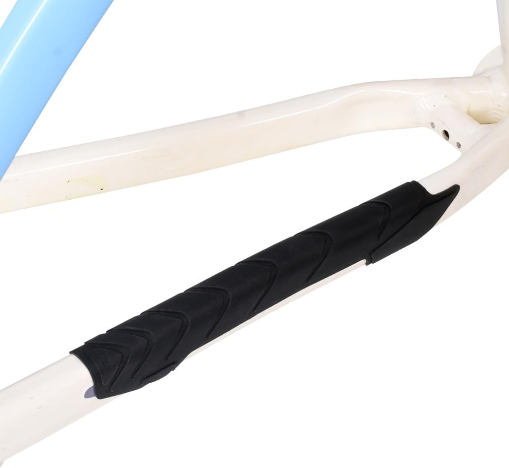 BESNIN Bike Chainstay Protector 2Pcs MTB Silicone Chain Stay Frame Guard Protect