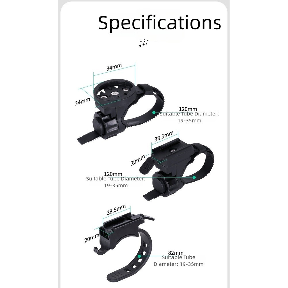Multipurpose Bike Computer Mount Holder Compatible with For GARMIN Devices