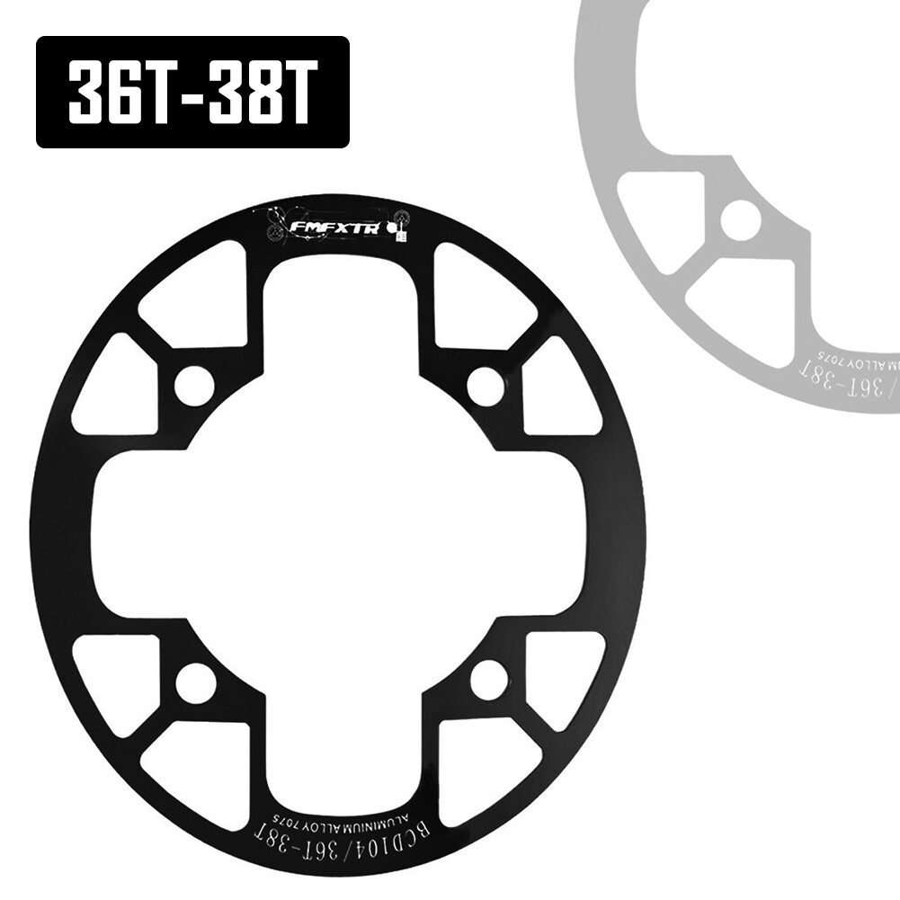 Aluminum Chainring Guard 104BCD 32-42T MTB Bike Crankset Sprockets Chainwheel