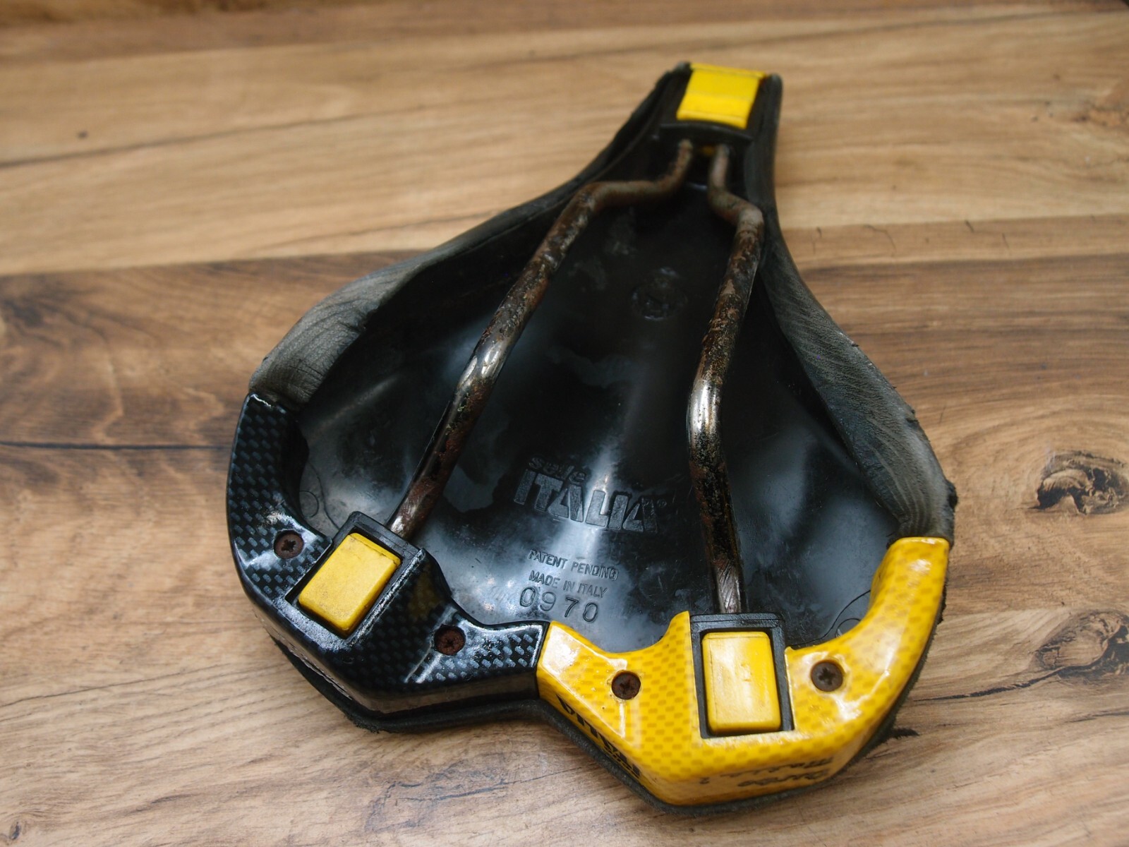 1995 MTB seat Selle Italia Turbo Matic 2 vintage saddle made in Italy