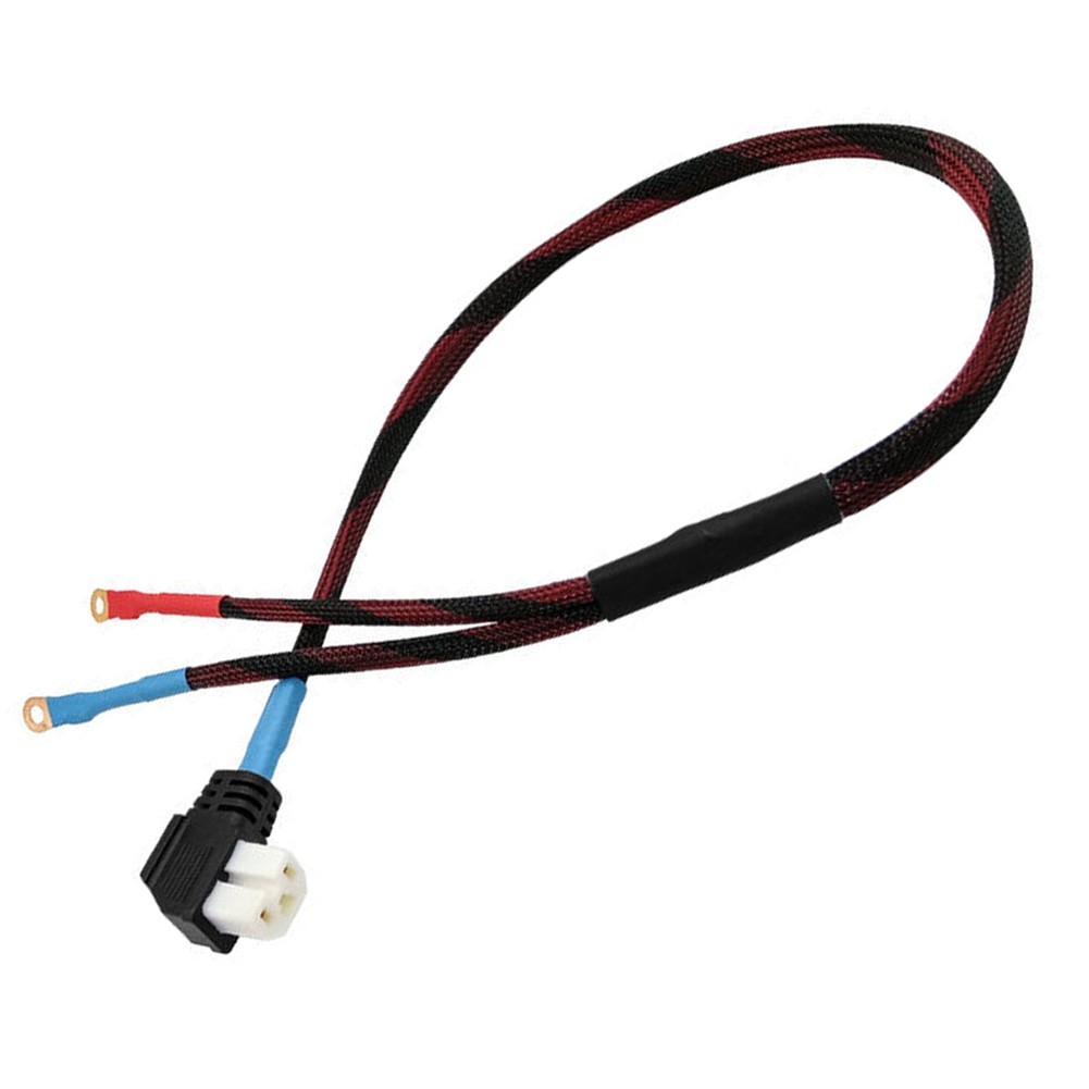 Electric Bike Charging Cord T shaped 1 Meter Length Black PVC Insulation