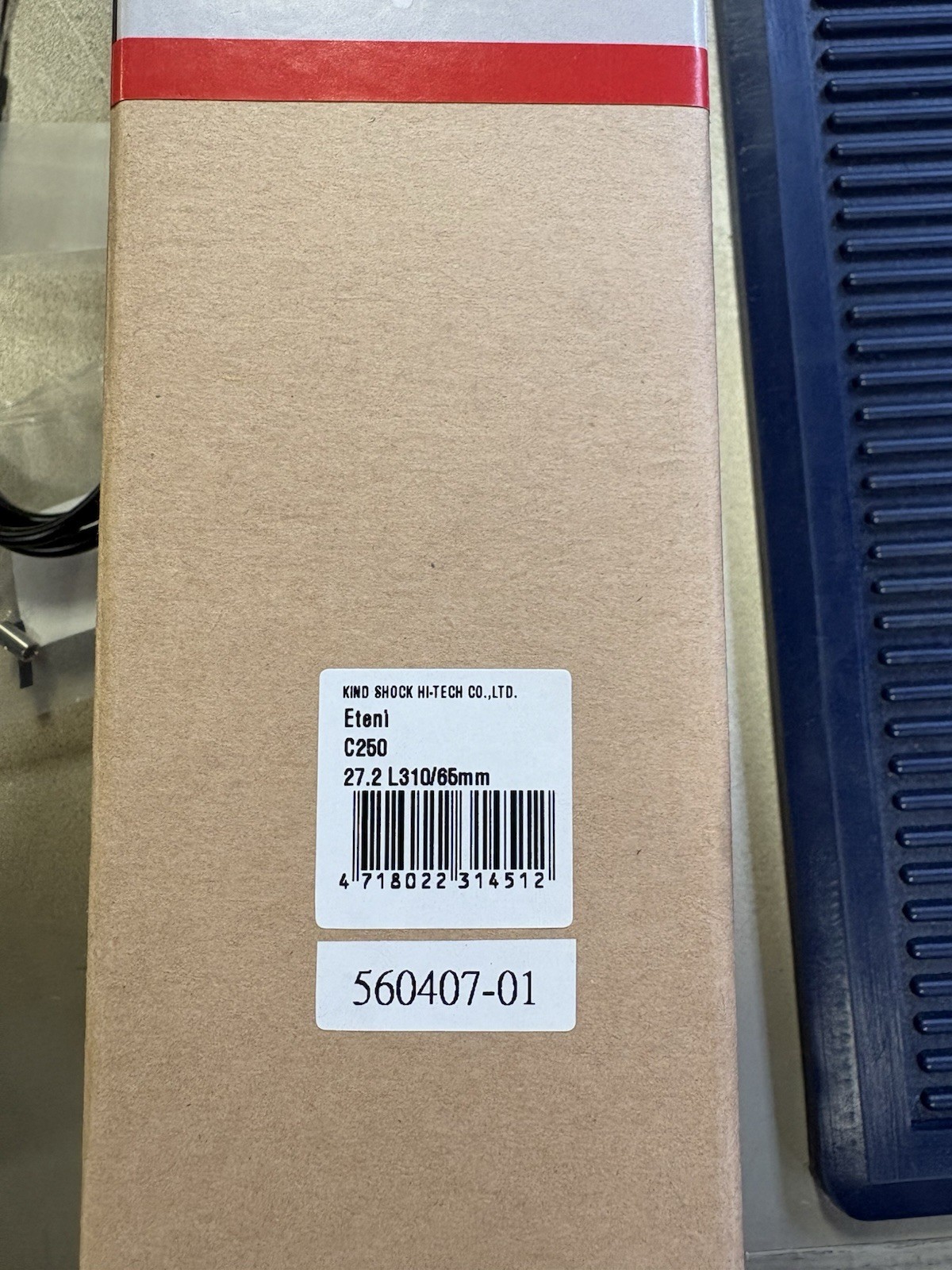 KS Eteni 27.2mm 65mm Drop Alloy Seat Post Internal Route Black