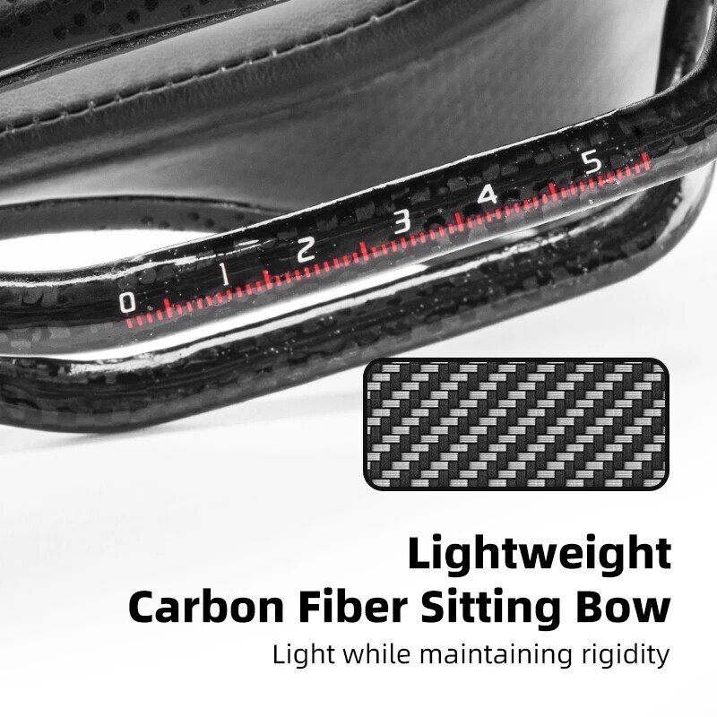 ROCKBROS Bicycle Carbon Fiber Saddle Hollow Breathable Ultralight Cycling Seats