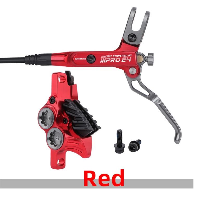 Iiipro E4 Mountain Bike Hydraulic Brake 800/1550mm Front Rear Brake Cooling 4 Pi