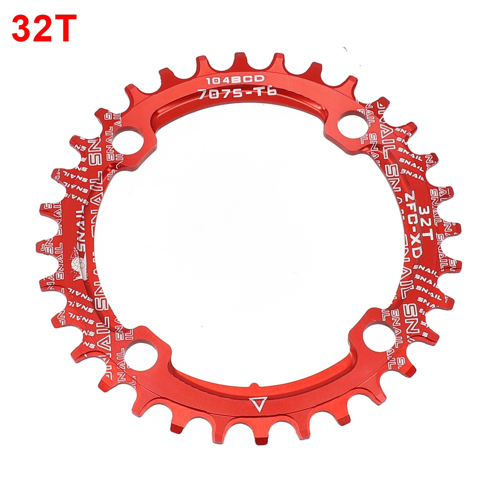 SNAIL Bearing Narrow Wide 1pc Bicycle Chainwheel Round Oval Disc Bike Cycling