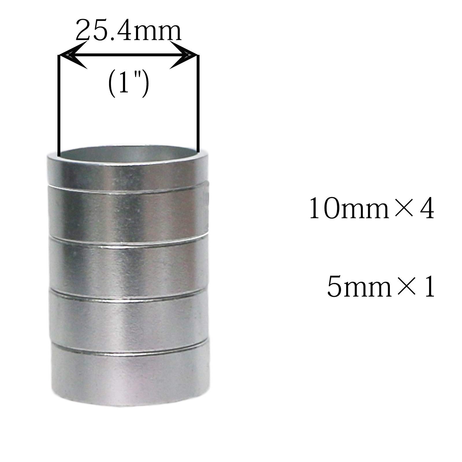 1″ Bicycle Handlebar Stem Spacer 25.4mm Alloy Aluminum Fork 1 Inch Bike Headset