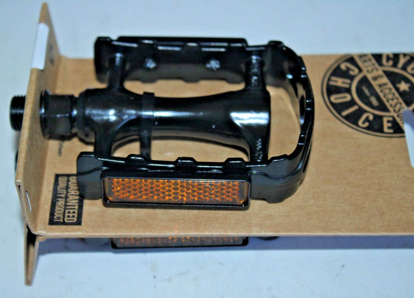 VP-Components Platform Bike Pedals Black 9/16″ Black VPE-465 Alloy MTB Road Dirt