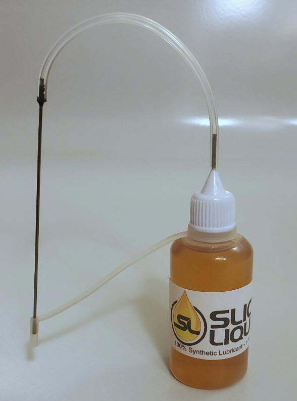 Slick Liquid Lube Bearings, BEST 100% Synthetic Oil for Sprockets & Chains