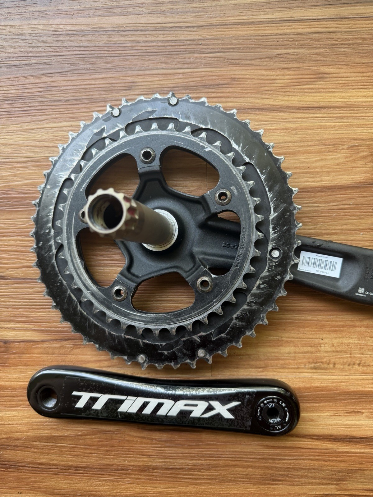 FSA Vision Trimax 172.5mm Alloy 52/36t Crank 24mm MegaExo Spindle