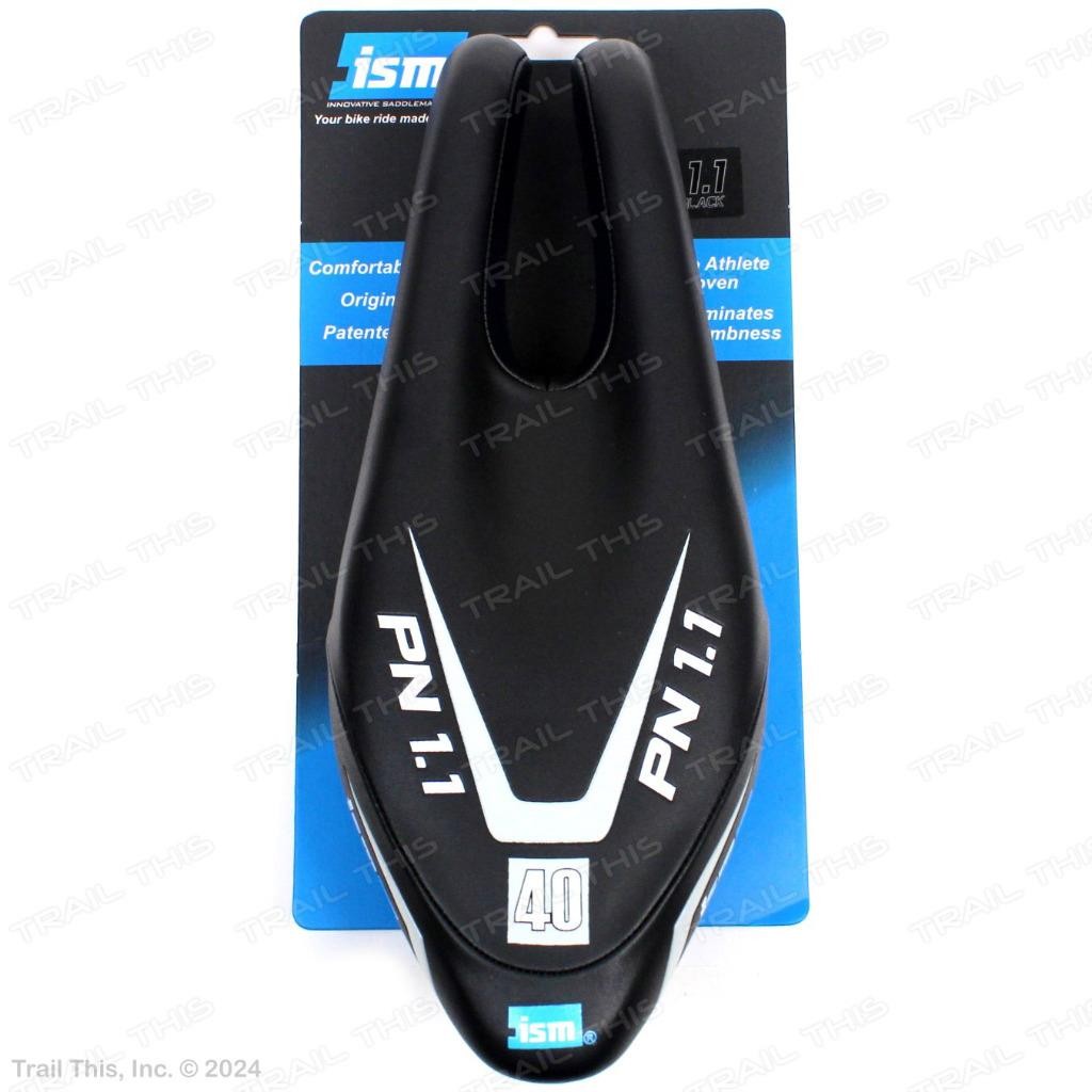 ISM PN 1.1 Split-Nose Road Bicycle Saddle Triathlon Time Trial 275 x 110mm Black
