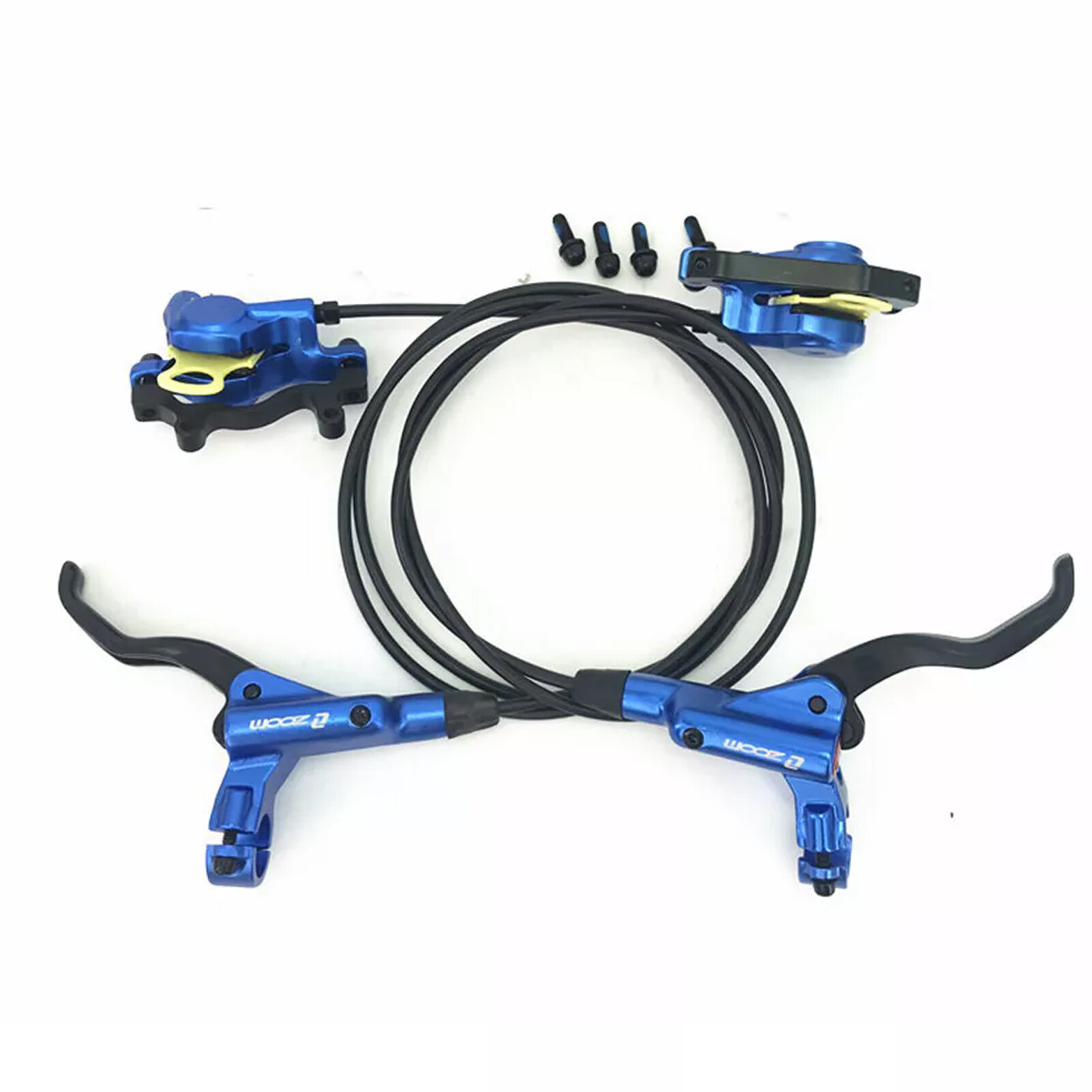 ZOOM HB-875 Hydraulic Disc Brake MTB Mountain Bike Brake Front & Rear Set