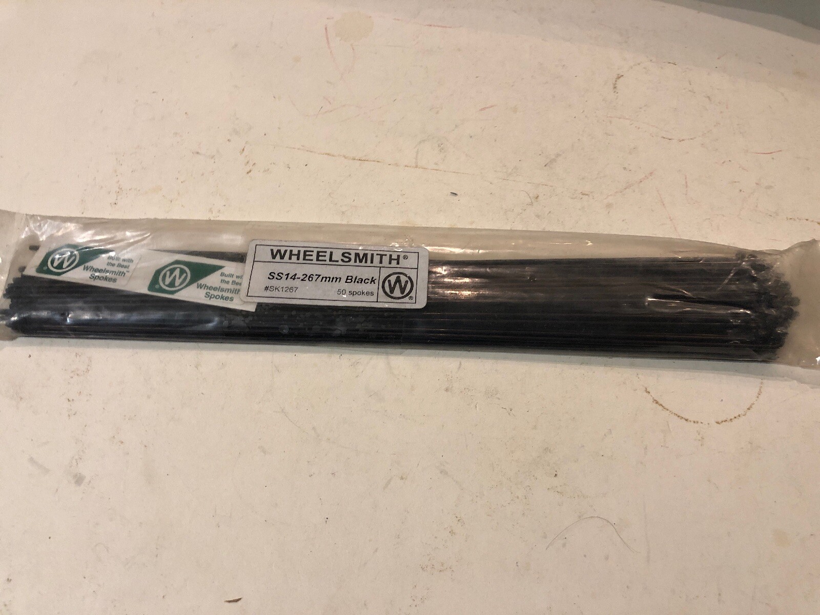 Wheelsmith SS 14-267 mm Black Spokes