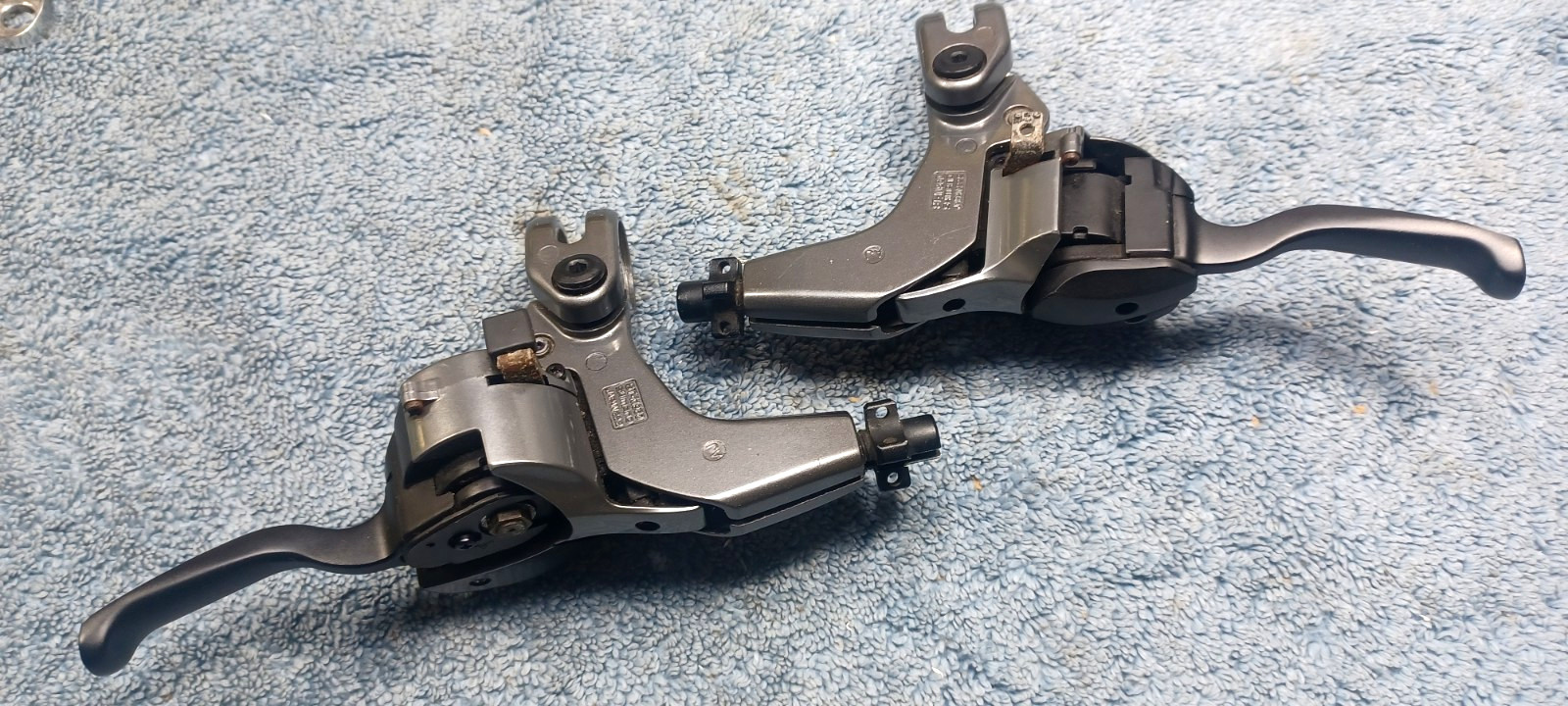 used, Shimano XTR ST-M960 Integrated 3×9, Bicycle trigger shifters/brake levers