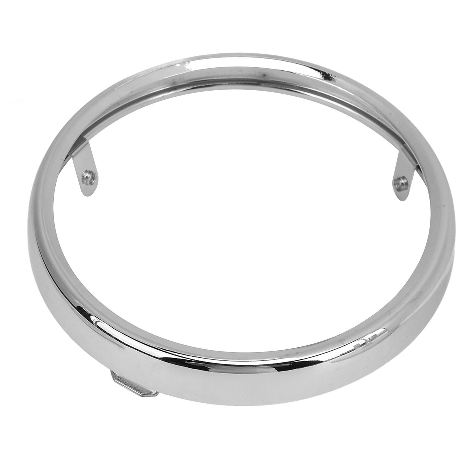 6in Motorcycle Headlight Ring Stylish Chrome Plated Smooth Surface Aluminum UIUW