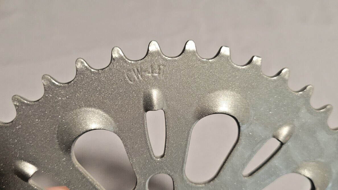 Mongoose Bmx Chainring 44t Vintage Old Mid School Bmx Powder Coated!