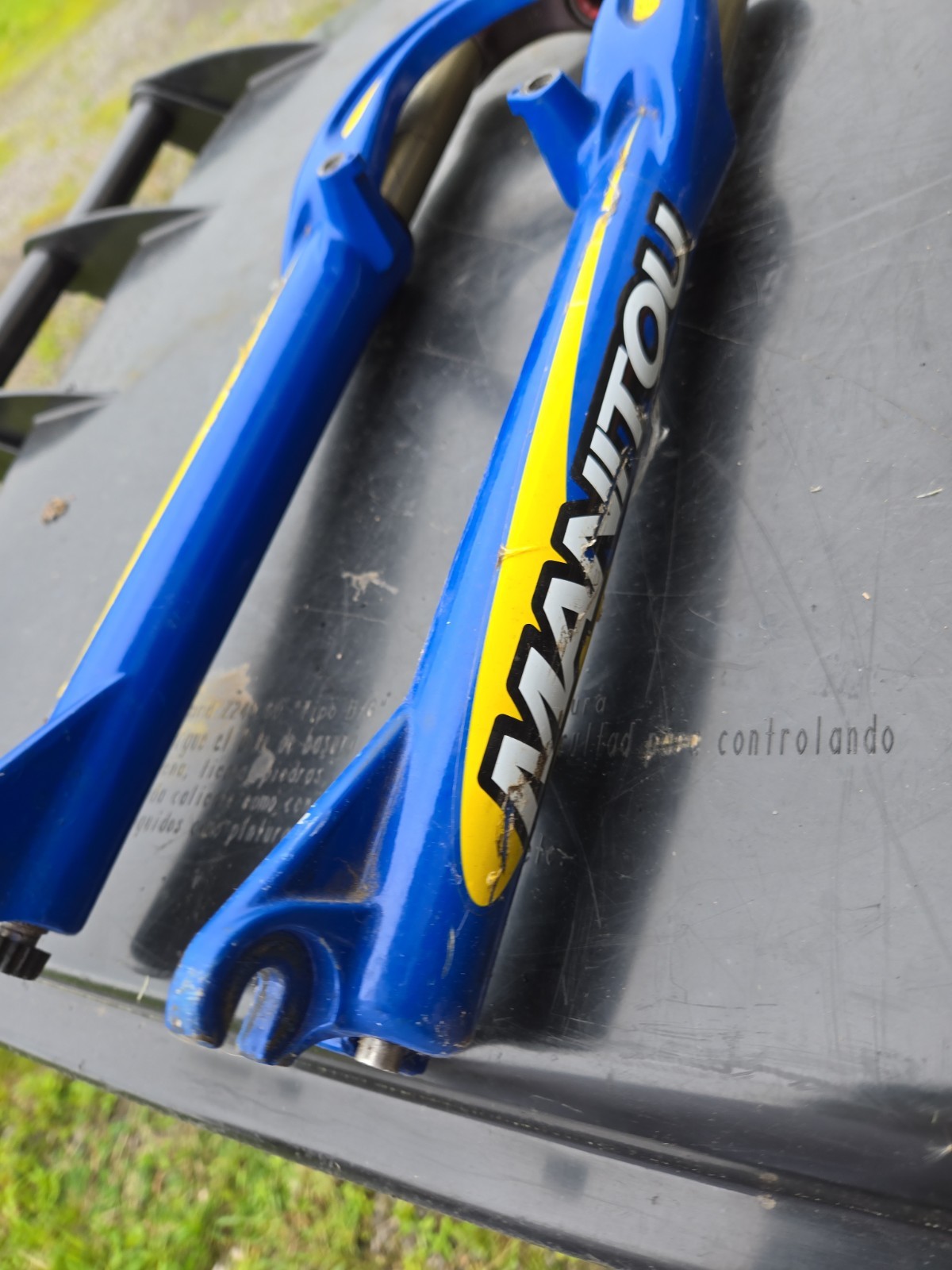 Vintage Manitou Mountain Bike Suspension Fork