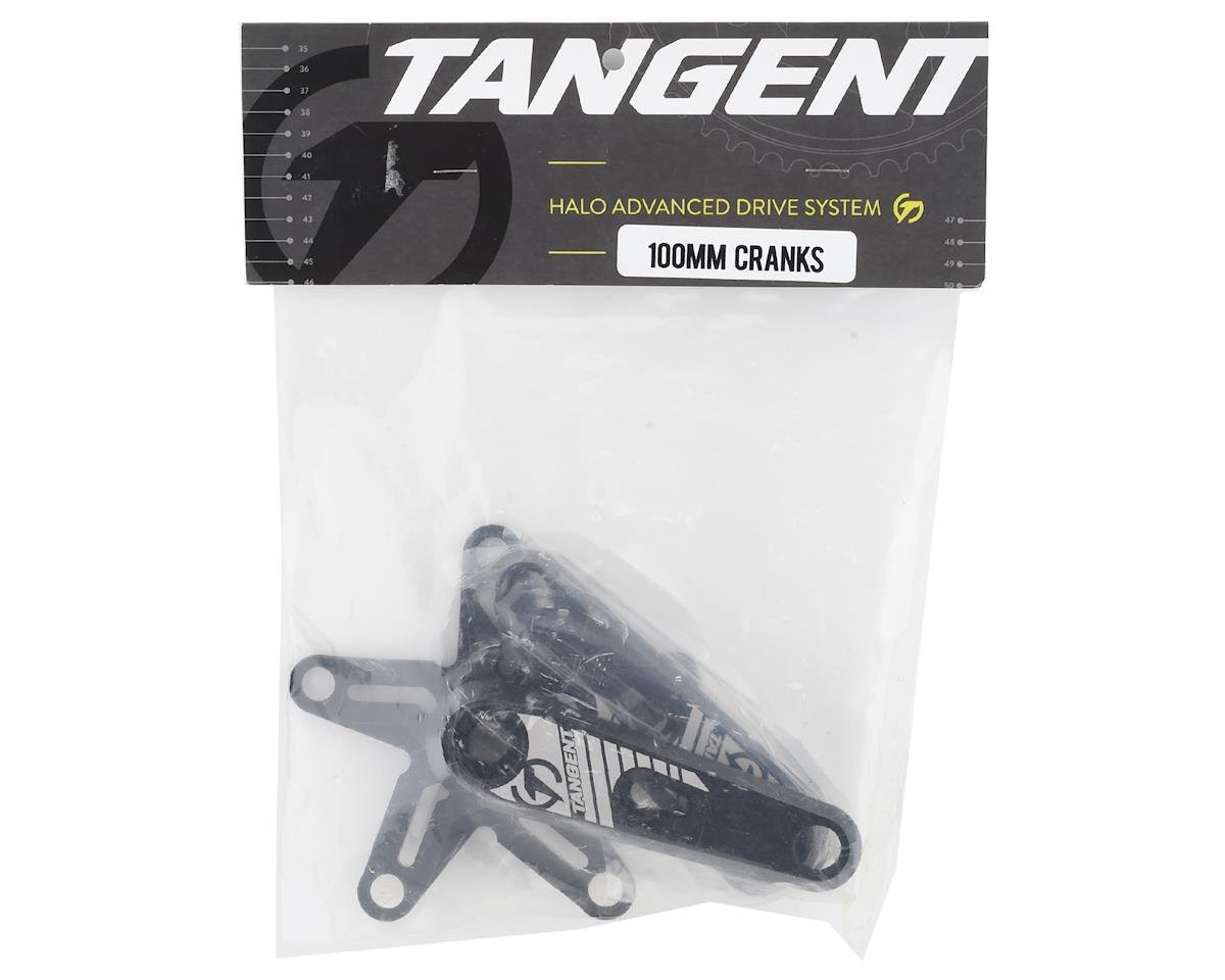 Tangent Mini Halo Cranks (Black) (5-Bolt)