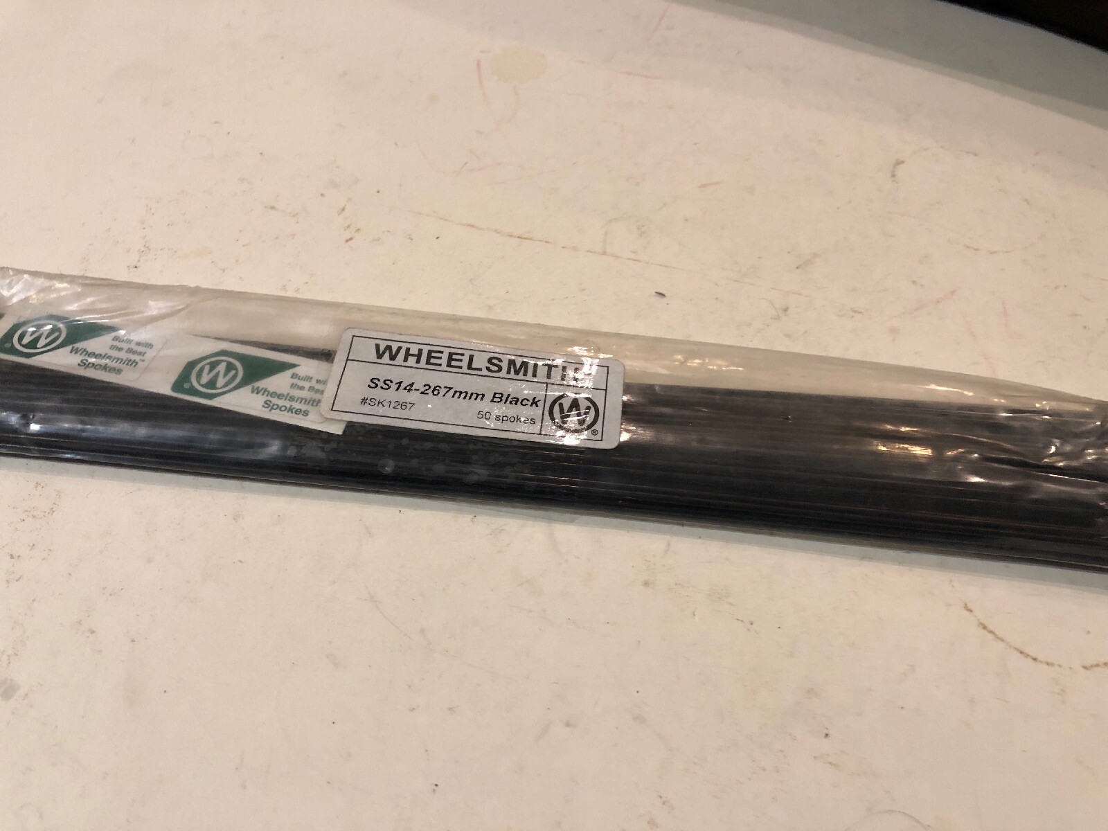 Wheelsmith SS 14-267 mm Black Spokes