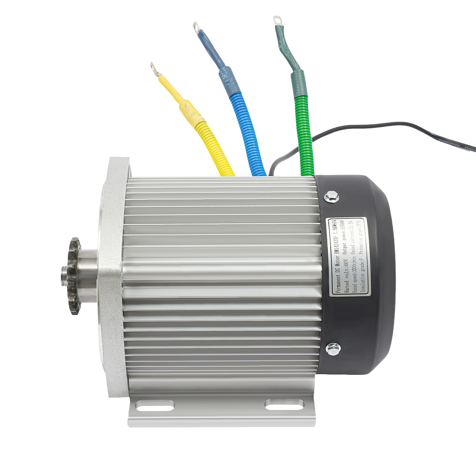 1500W 60V Permanent DC Motor Kit with Controller 65A For Electric Scooter E-bike