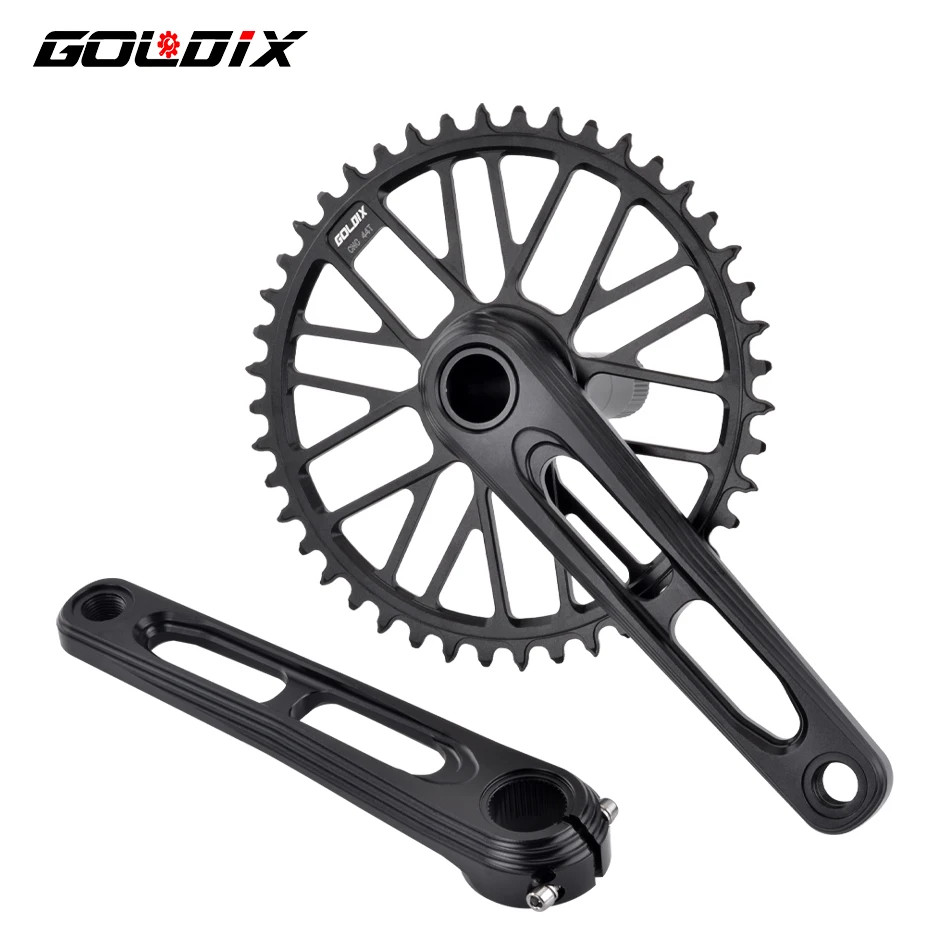 Ultralight Road Gravell Bike Crankset CNC Crank 165/170/175Mm 50-34T 52-36T 53-3