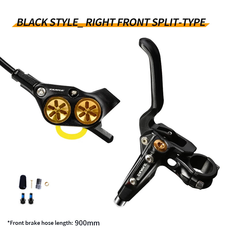 4 Pistons Mountain Road Bike Hydraulic Disc Brake 900/1700mm Oil Pressure Brake