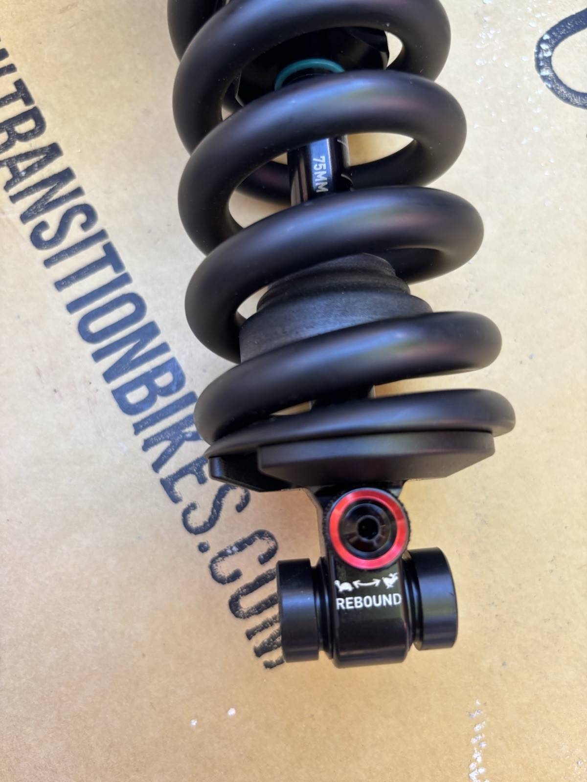 RockShox Super Deluxe Ultimate Coil Rear Shock 225x75mm w/ Coil Spring Black