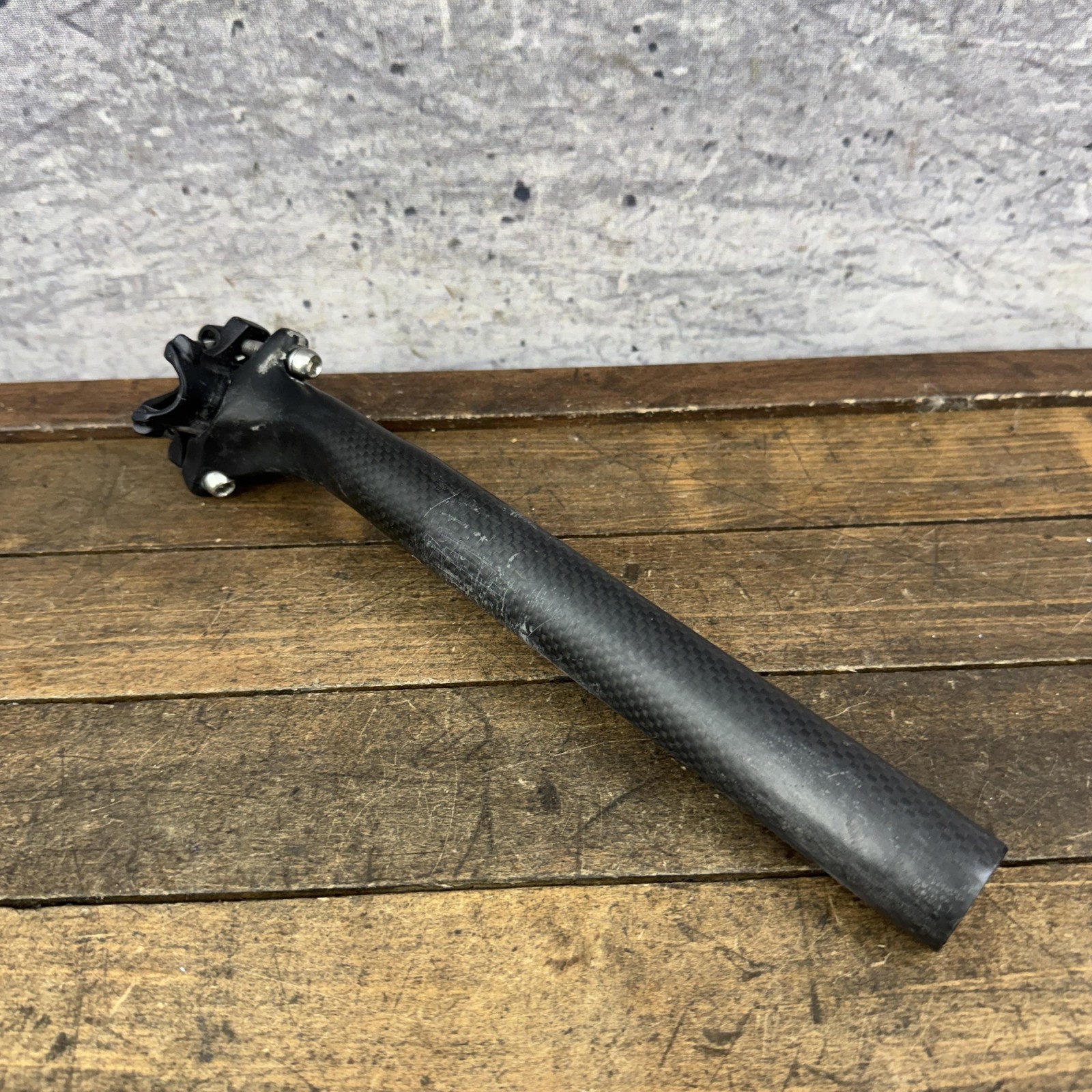 Quintana Roo Carbon Seatpost 27.2mm X 10in Black 180g Post Road Tri Bike